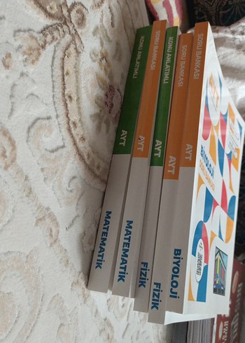 AYT Matematik, Fizik ve Biyoloji Konu Anlatımlı Kitaplar