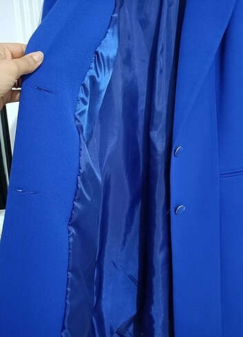 38 Beden Uzun blazer ceket 