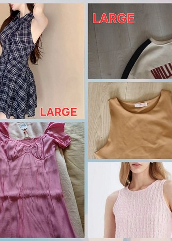 5 adet LARGE Ürün paketi