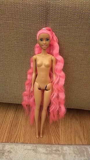 Pembe Rapunzel barbie