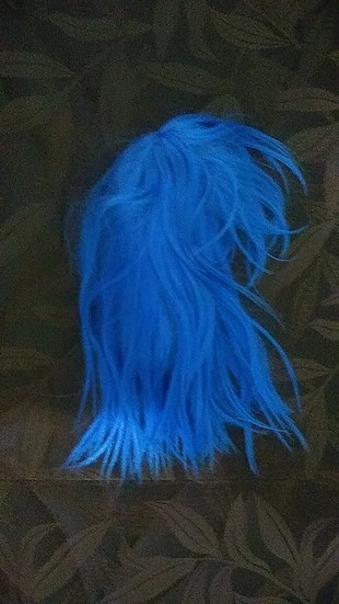 mavi+lila peruk