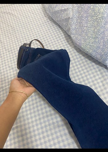 Kadın Lacivert Kot Pantolon Lcwaikiki - Görsel 2