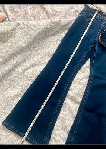 Kadın Lacivert Kot Pantolon Lcwaikiki - Görsel 6