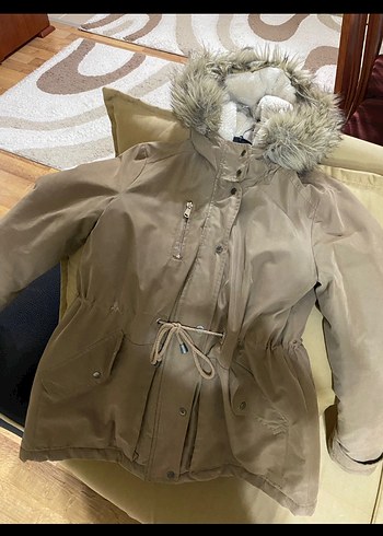 Defacto Kahverengi Kadın Mont - Görsel 4