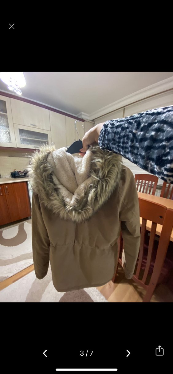 Defacto Kahverengi Kadın Mont - Görsel 2