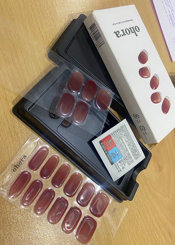 Ohora Bordo jel tırnak - Görsel 3