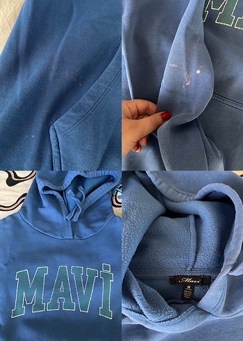 Mavi 2 Adet Sweatshirt