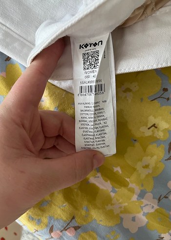 Beyaz Pantolon - Görsel 8