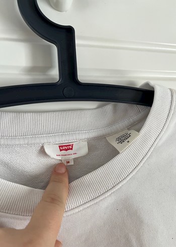 Levi's Beyaz Baskılı Kadın Sweatshirt - Görsel 2