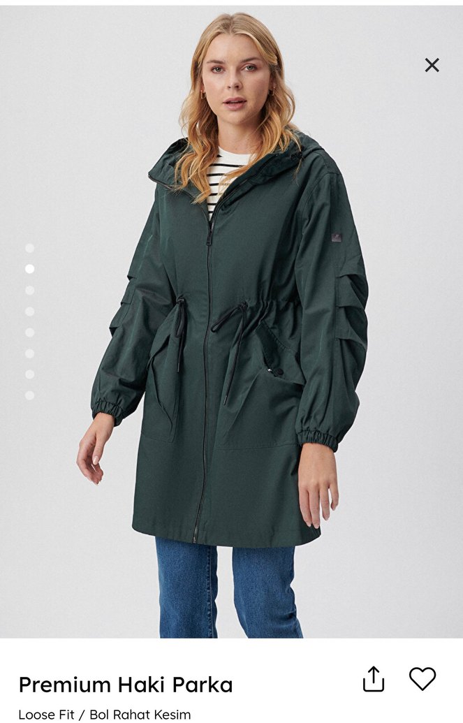 Mavi Markalı Parka - Görsel 2