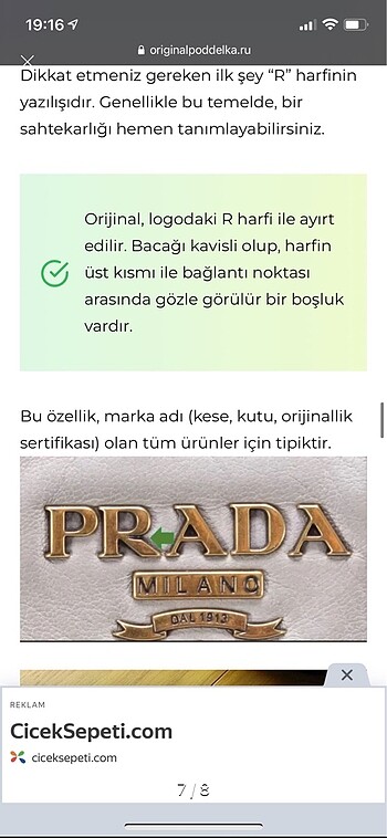 Prada çanta - Görsel 7