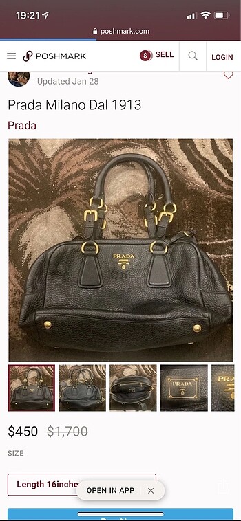 Prada çanta - Görsel 8