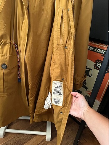 Zara trençkot yeni - Görsel 7