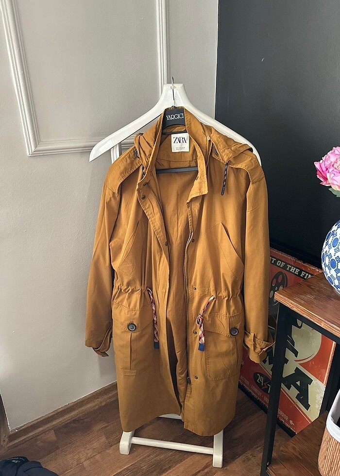 Zara trençkot yeni - Görsel 2