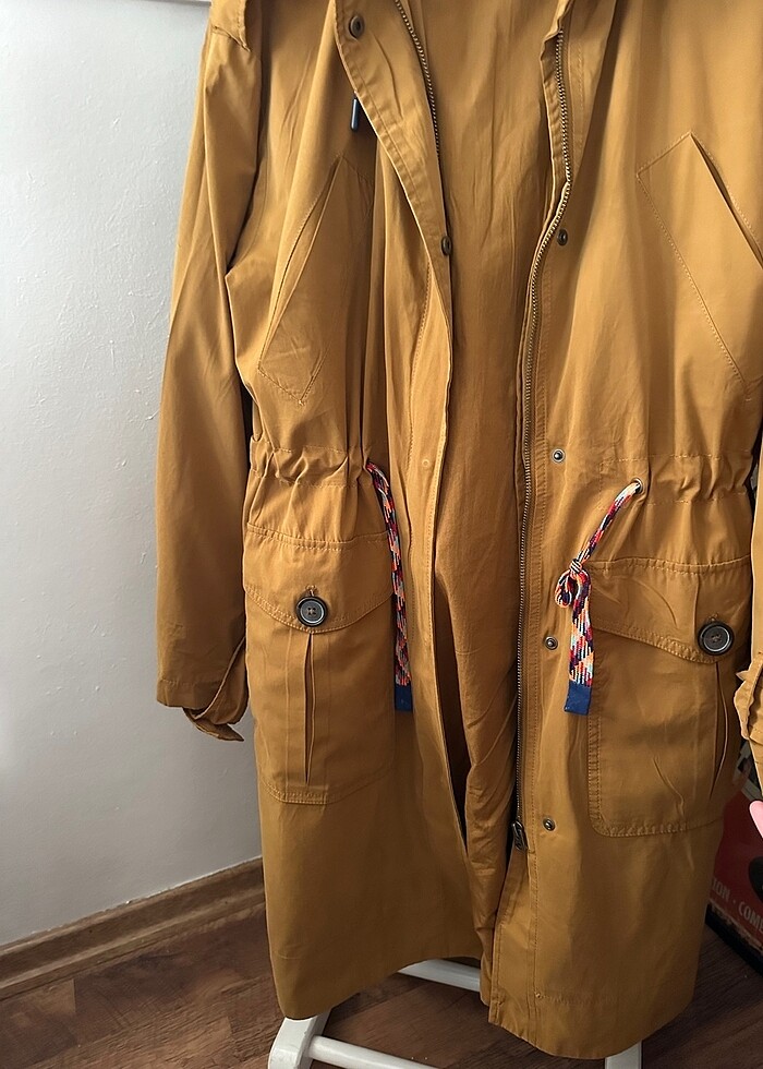 Zara trençkot yeni - Görsel 4
