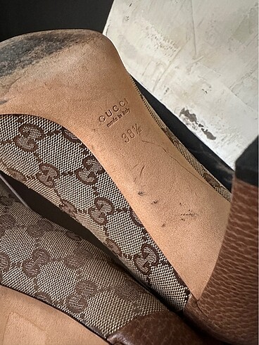 39 Beden camel Renk Gucci ayakkabı