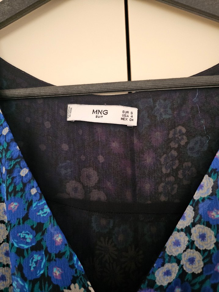 Mango Çiçek Desenli Elbise - Görsel 2