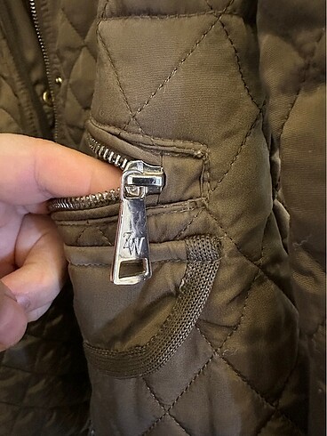 xl Beden haki Renk Zara mont