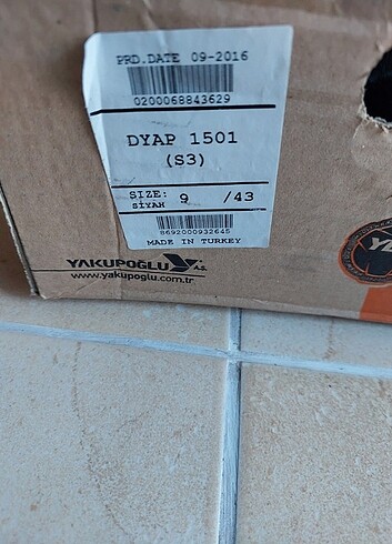 YDS Marka çelik burunlu iş ayakkabısı - Görsel 7