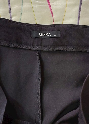 44 Beden gri Renk mısra marka Kadın Kumaş Pantolon 44 beden