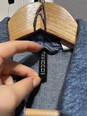 32 Beden mavi Renk crop kot ceket