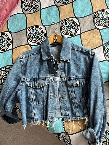 H&M crop kot ceket