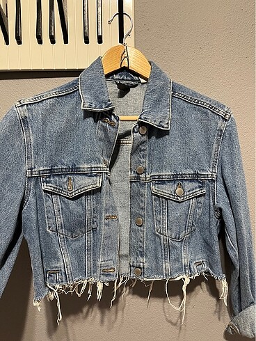 32 Beden crop kot ceket