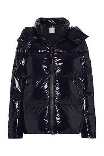 Tommy parlak şişme mont