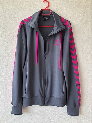 Orijinal Hummel kapşonlu fermuarlı sweatshirt