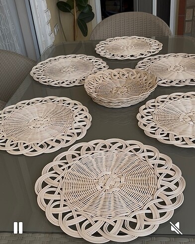 Zara Home Rattan supla