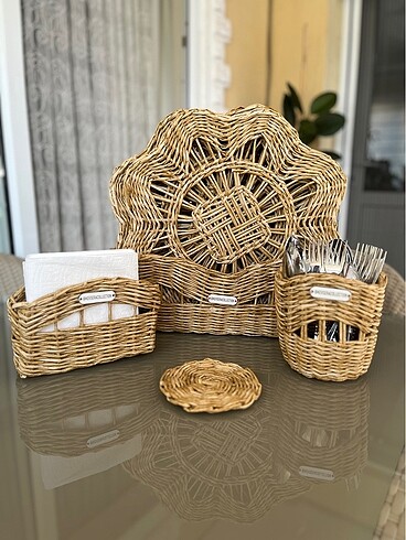 Rattan supla takımı