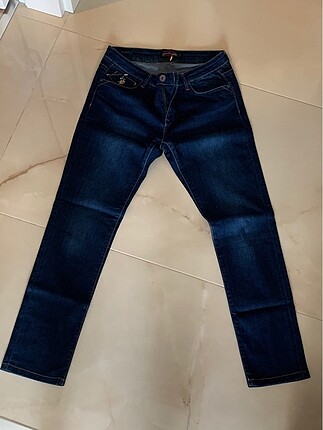US POLO LACİVERT KOT PANTOLON