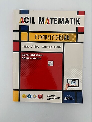 Acil Matematik Fonksiyonlar Hiç Kullanılmamış Fasikül