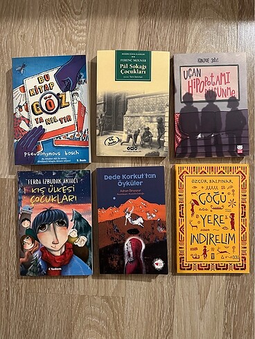 Kitap 6 adet ortaokul seviyesi