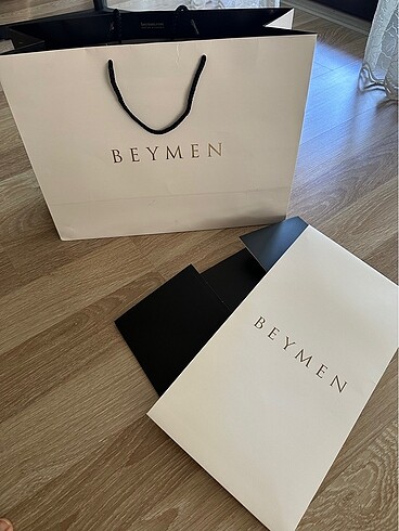 Beymen Alışveriş çantası ve hediye kutusu
