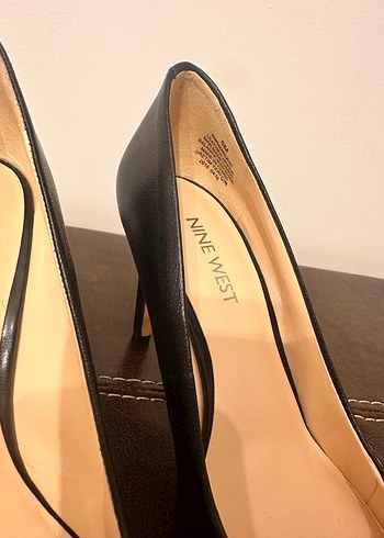 NİNE WEST Klasik Siyah Stiletto Topuklu Kadın Ayakkabı - Görsel 6