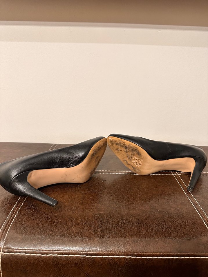 NİNE WEST Klasik Siyah Stiletto Topuklu Kadın Ayakkabı - Görsel 4