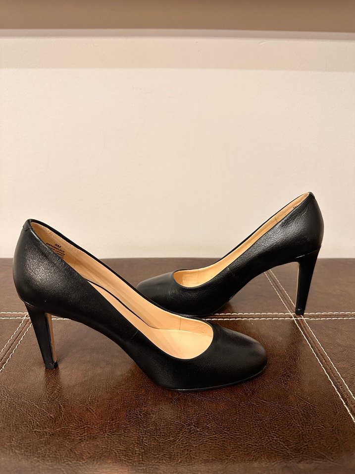 NİNE WEST Klasik Siyah Stiletto Topuklu Kadın Ayakkabı - Görsel 3