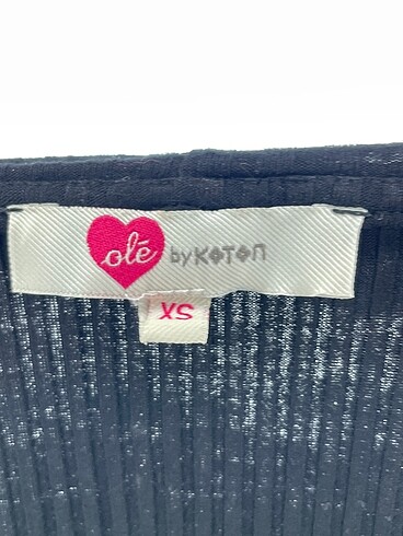 xs Beden siyah Renk Koton T-shirt %70 İndirimli.