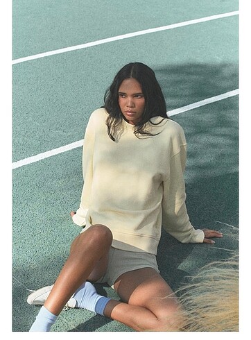 s Beden sarı Renk Zara Sweatshirt