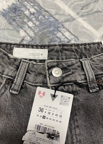 36 Beden Zara straight fit jean