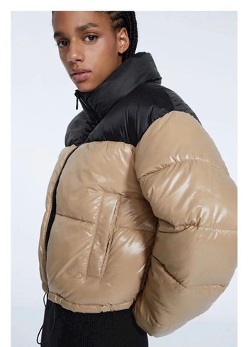 Stradivarius Stradivarius Şişme Mont
