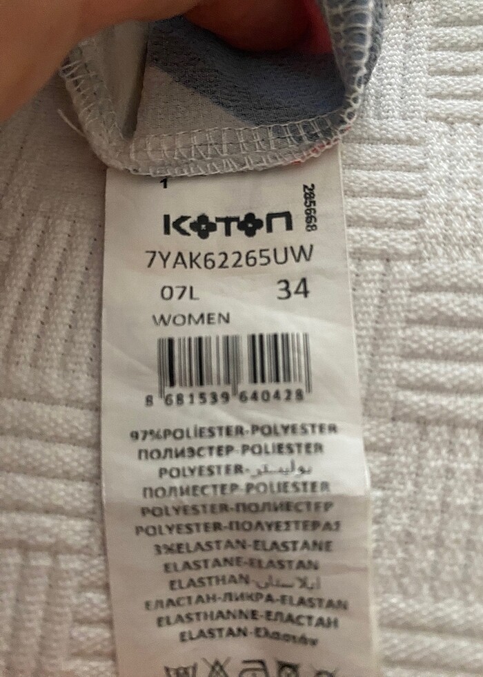 Koton çok renkli bluz - Görsel 4