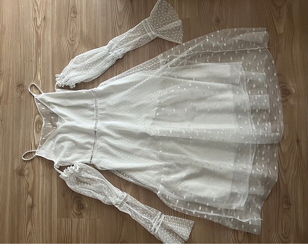 s Beden Trendyolmilla Bride Elbise 36 beden