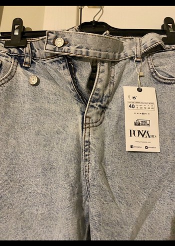 40 Beden Mom jean zara muadil