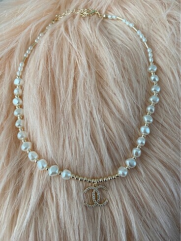 Chanel Barok İnci Chanel Kolye
