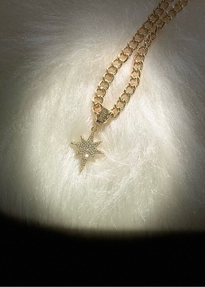 ZİRKON KUTUP YILDIZI KOLYE - Görsel 3