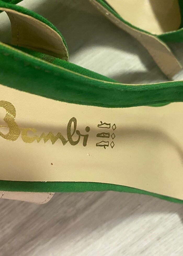 Bambi topuklu sandalet - Görsel 2