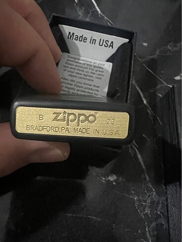 Beden Sıfır Zippo