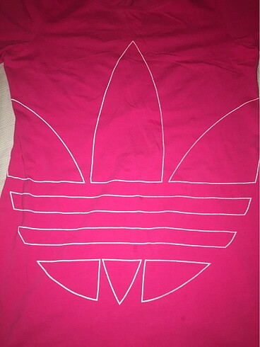 Adidas Adidas fuşya rengi elbise